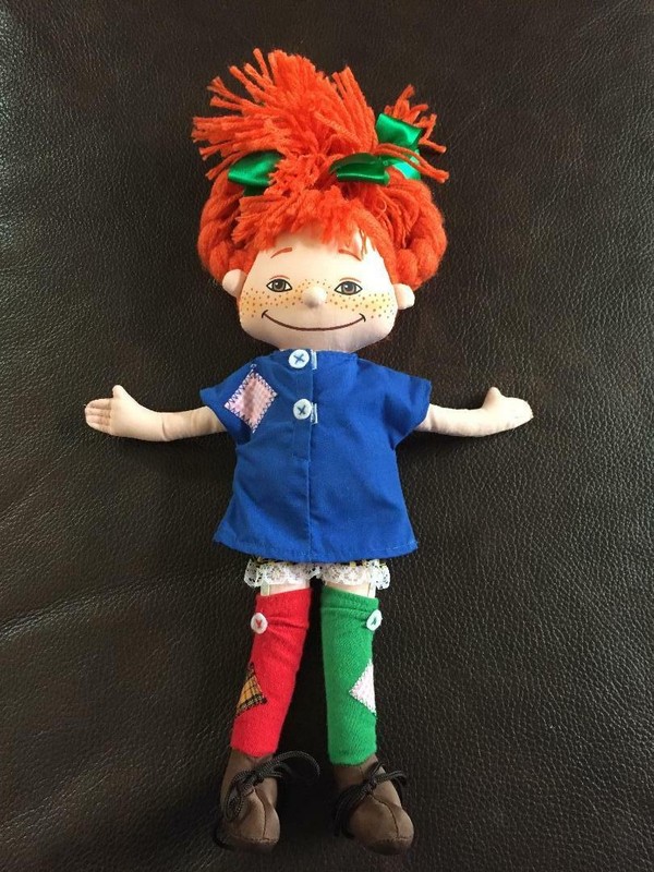 vintage pippi longstocking doll